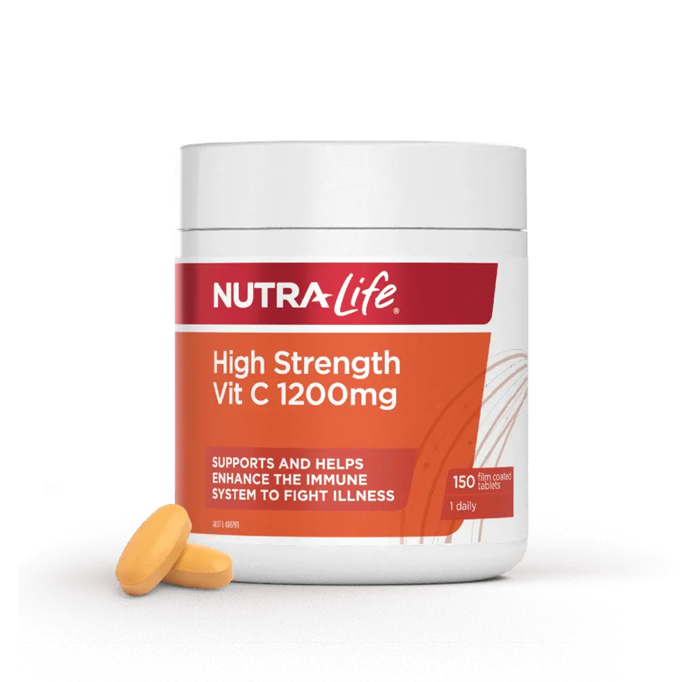 High Strength Vitamin C 1200mg 150t