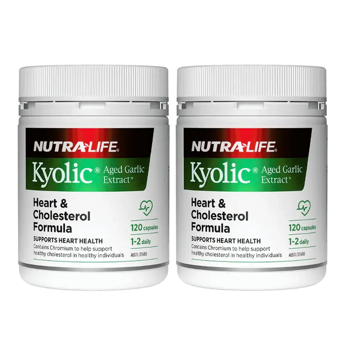 Kyolic Heart & Cholesterol Formula Bundle