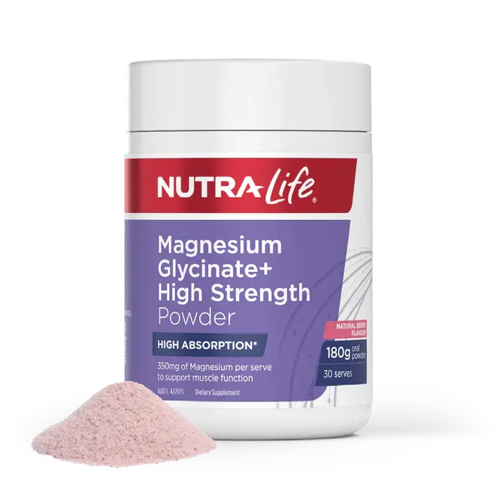 Magnesium Glycinate+ High Strength Powder