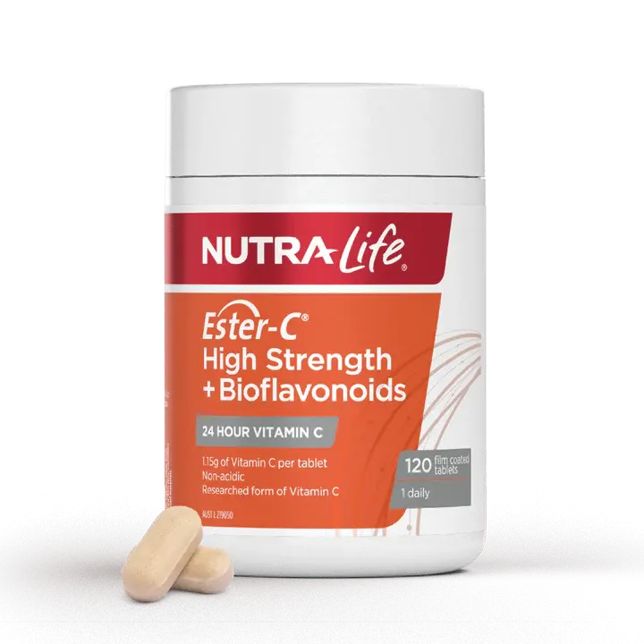 Ester-C High Strength + Bioflavonoids
